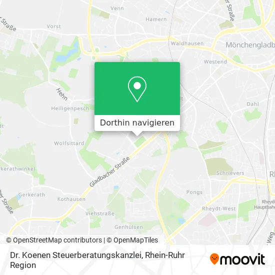Dr. Koenen Steuerberatungskanzlei Karte