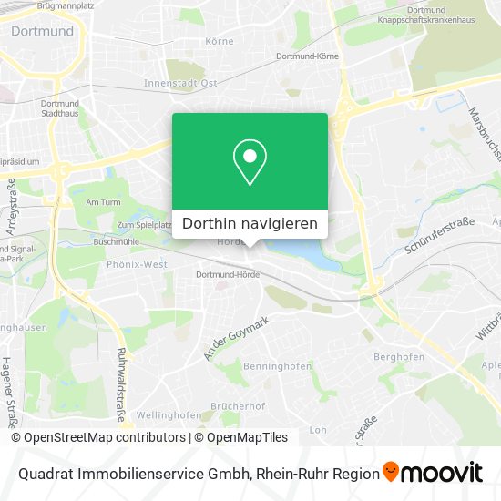 Quadrat Immobilienservice Gmbh Karte