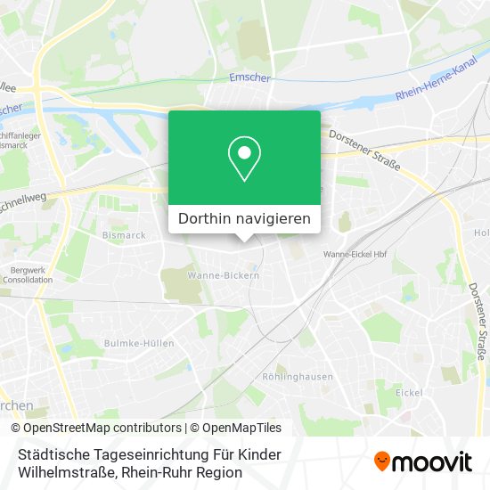 Städtische Tageseinrichtung Für Kinder Wilhelmstraße Karte