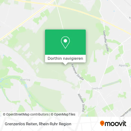 Grenzenlos Reiten Karte