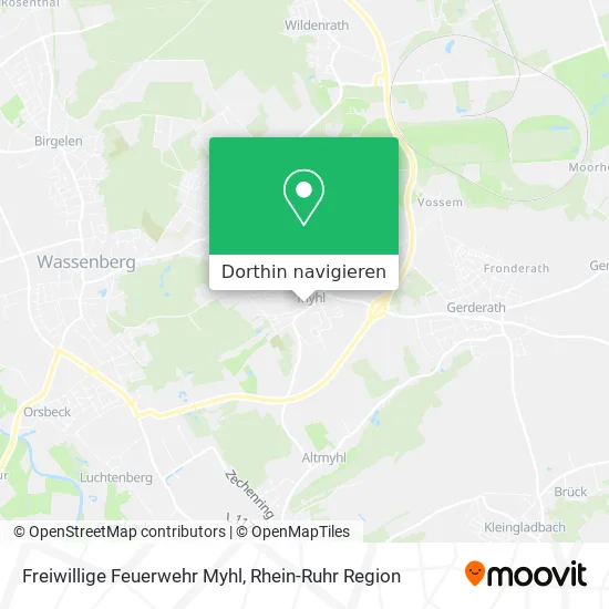 Freiwillige Feuerwehr Myhl Karte