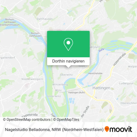 Nagelstudio Belladonna Karte