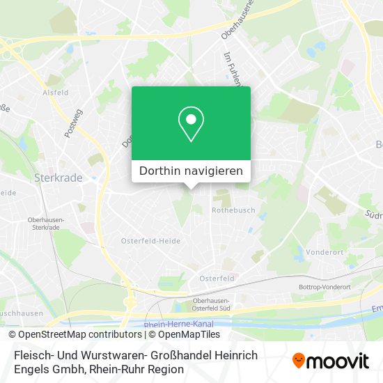 Fleisch- Und Wurstwaren- Großhandel Heinrich Engels Gmbh Karte