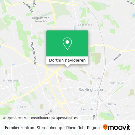 Familienzentrum Sternschnuppe Karte