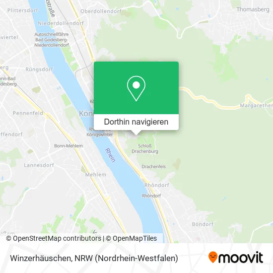 Winzerhäuschen Karte