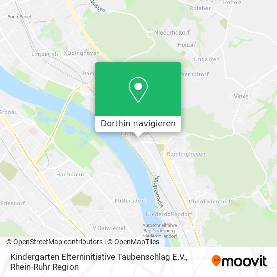Kindergarten Elterninitiative Taubenschlag E.V. Karte