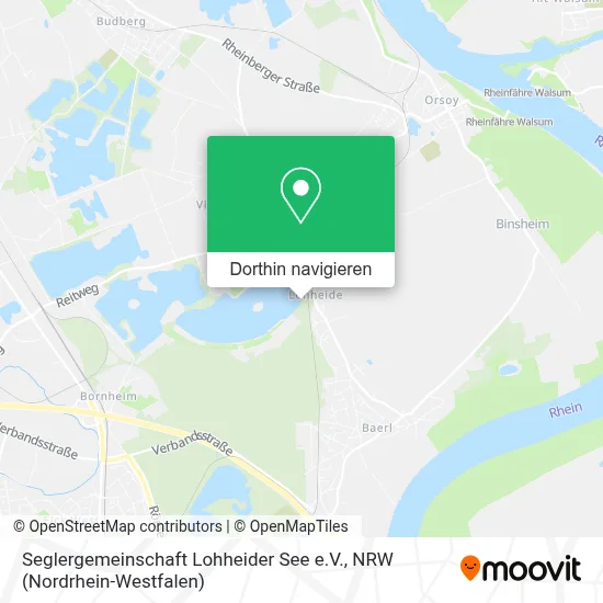 Seglergemeinschaft Lohheider See e.V. Karte