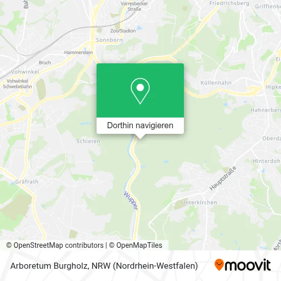 Arboretum Burgholz Karte