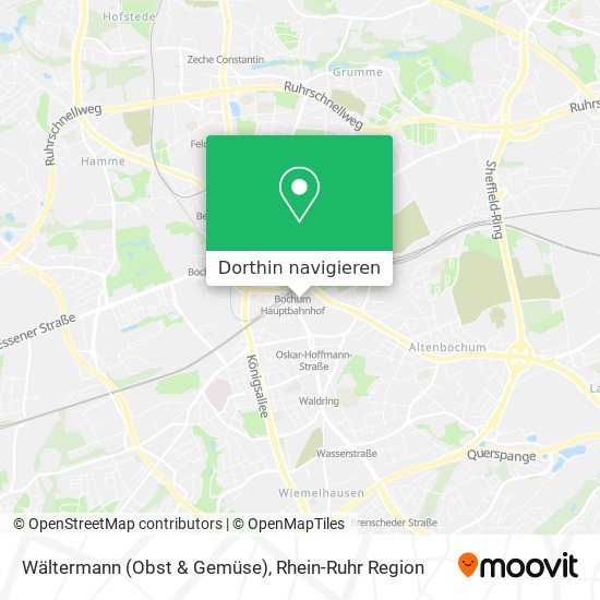 Wältermann (Obst & Gemüse) Karte