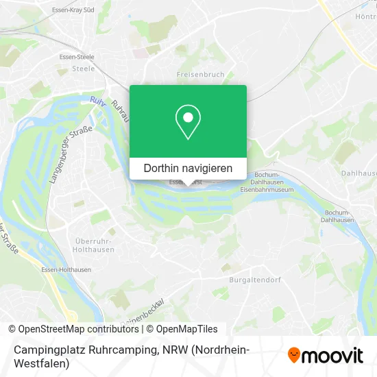 Campingplatz Ruhrcamping Karte