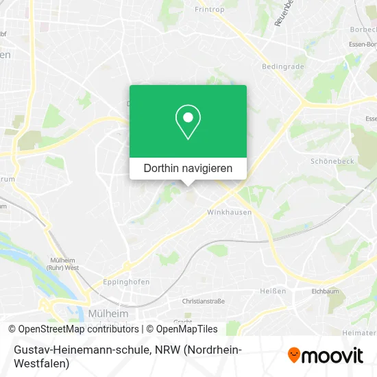 Gustav-Heinemann-schule Karte