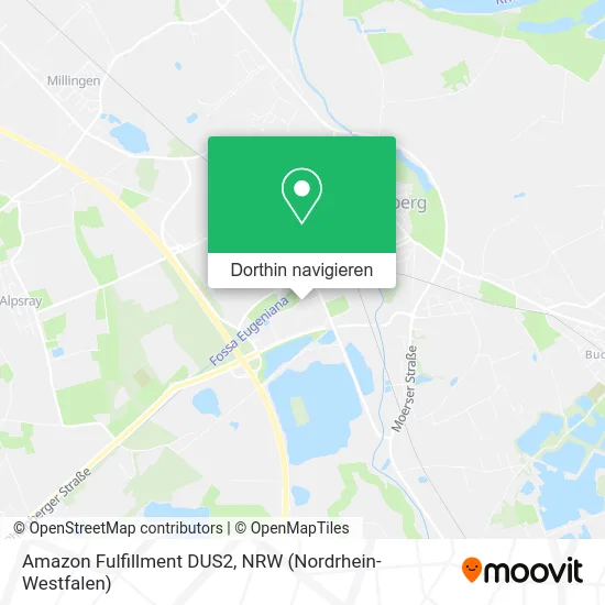 Amazon Fulfillment DUS2 Karte