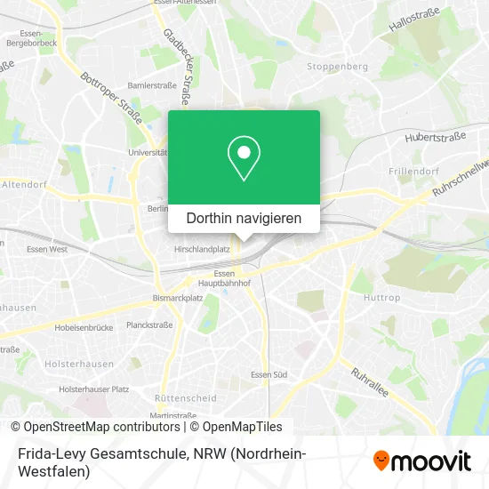 Frida-Levy Gesamtschule Karte