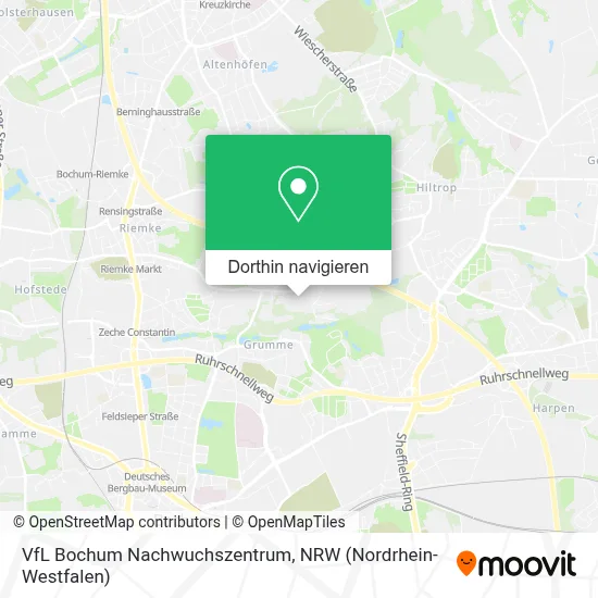 VfL Bochum Nachwuchszentrum Karte