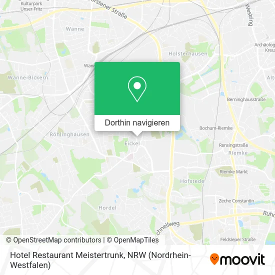 Hotel Restaurant Meistertrunk Karte