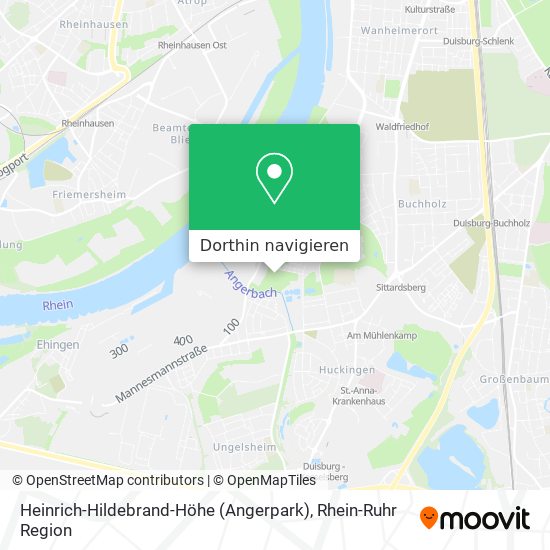 Heinrich-Hildebrand-Höhe (Angerpark) Karte