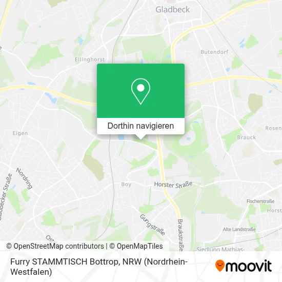 Furry STAMMTISCH Bottrop Karte