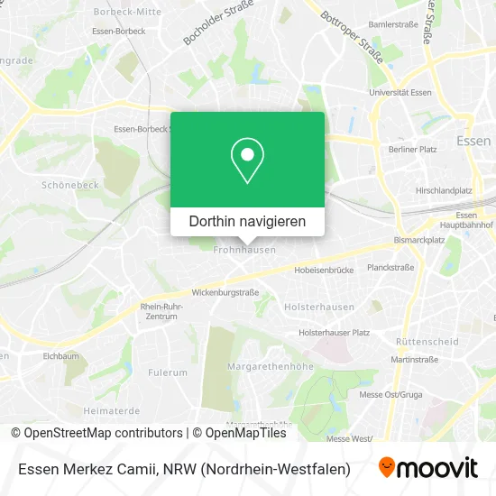 Essen Merkez Camii Karte