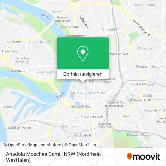 Anadolu Moschee Camii Karte