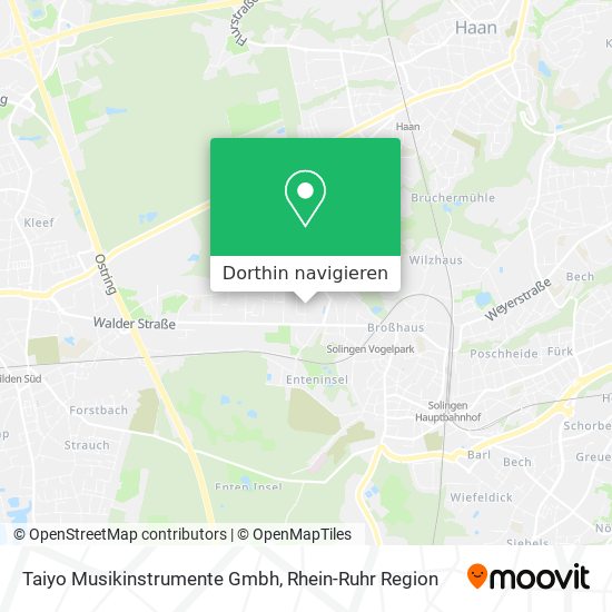 Taiyo Musikinstrumente Gmbh Karte