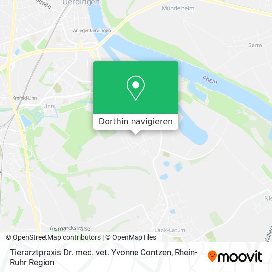 Tierarztpraxis Dr. med. vet. Yvonne Contzen Karte
