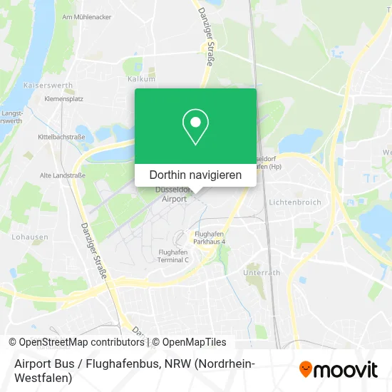 Airport Bus / Flughafenbus Karte