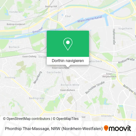 Phonthip Thai-Massage Karte