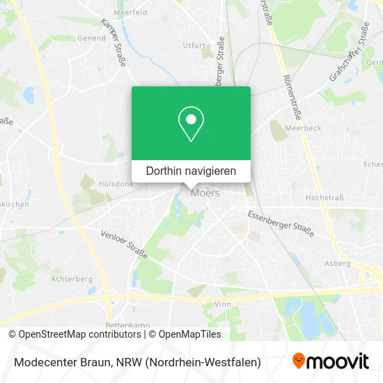 Modecenter Braun Karte