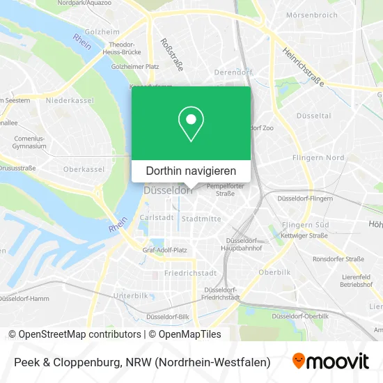 Peek & Cloppenburg Karte