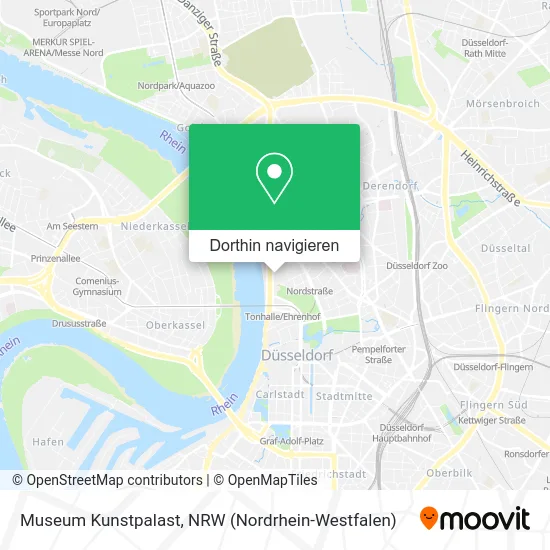 Museum Kunstpalast Karte