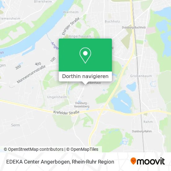 EDEKA Center Angerbogen Karte