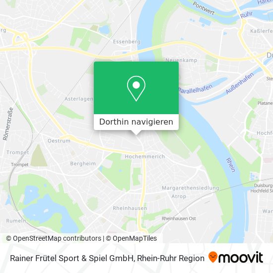 Rainer Frütel Sport & Spiel GmbH Karte