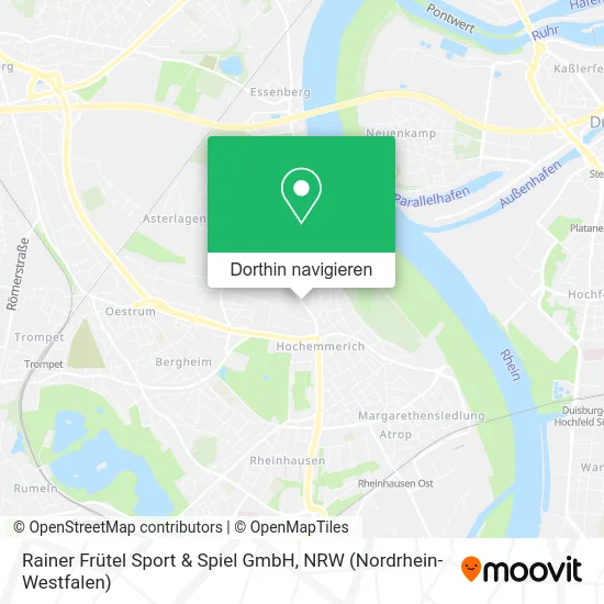 Rainer Frütel Sport & Spiel GmbH Karte