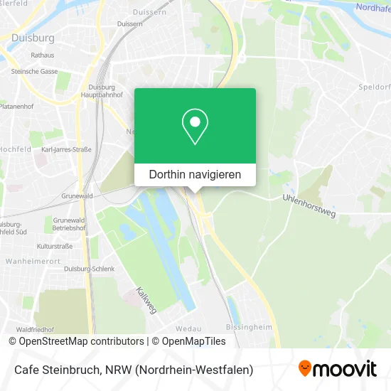 Cafe Steinbruch Karte