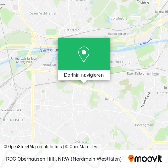 RDC Oberhausen Hilti Karte