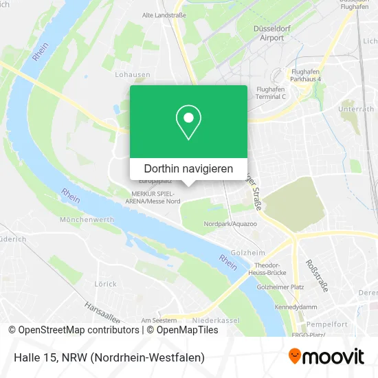 Halle 15 Karte