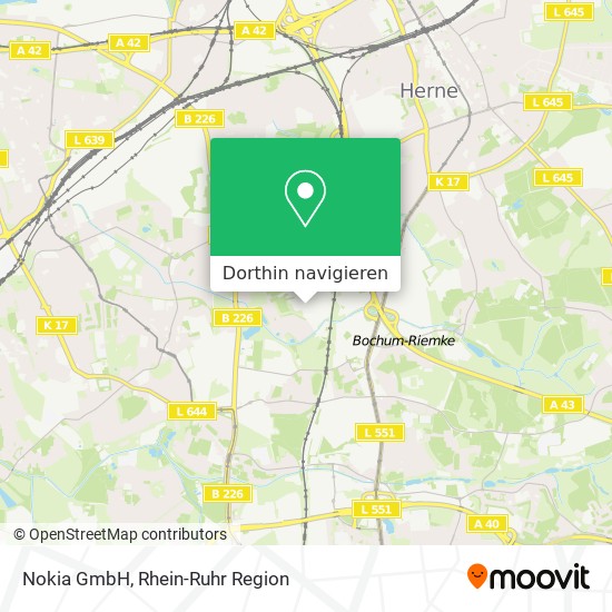 Nokia GmbH Karte