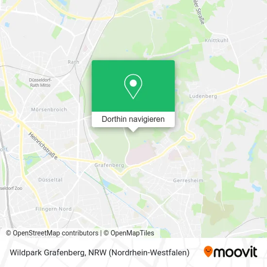 Wildpark Grafenberg Karte