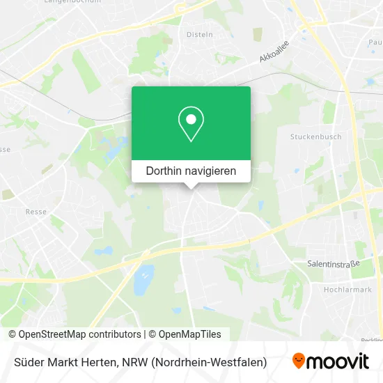 Süder Markt Herten Karte