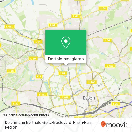 Deichmann Berthold-Beitz-Boulevard Karte