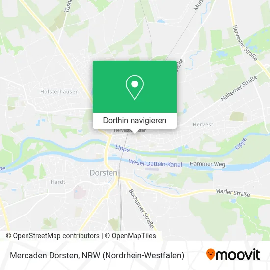 Mercaden Dorsten Karte