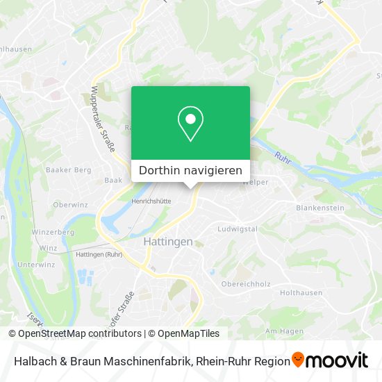 Halbach & Braun Maschinenfabrik Karte