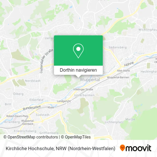 Kirchliche Hochschule Karte