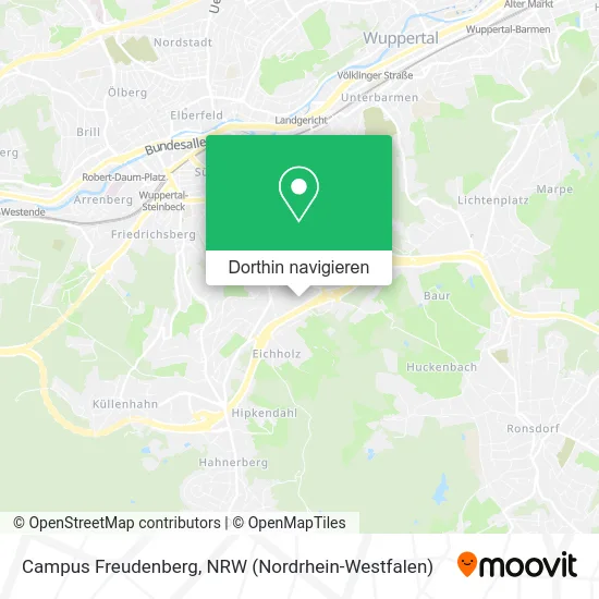 Campus Freudenberg Karte