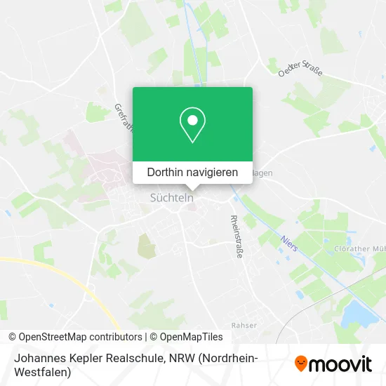 Johannes Kepler Realschule Karte