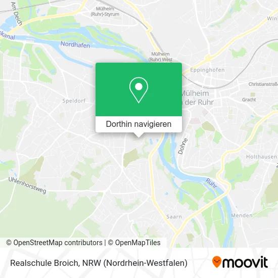 Realschule Broich Karte