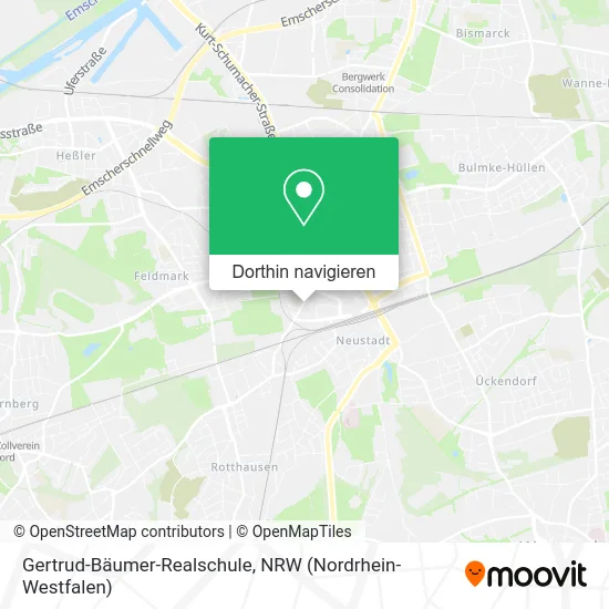 Gertrud-Bäumer-Realschule Karte