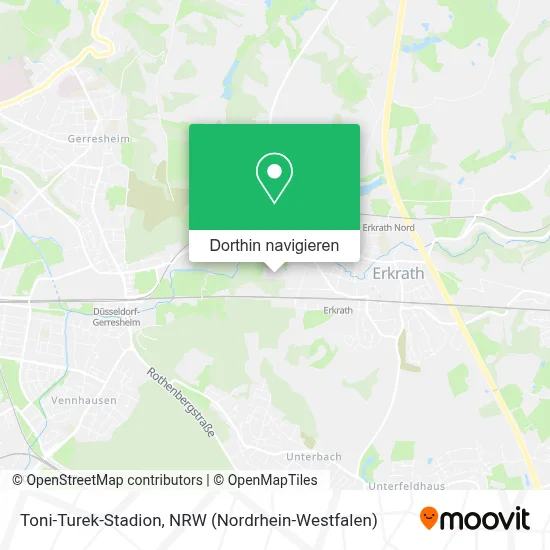 Toni-Turek-Stadion Karte