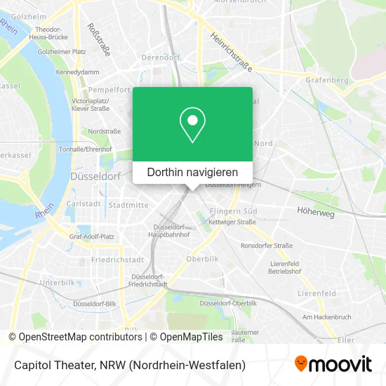 Capitol Theater Karte