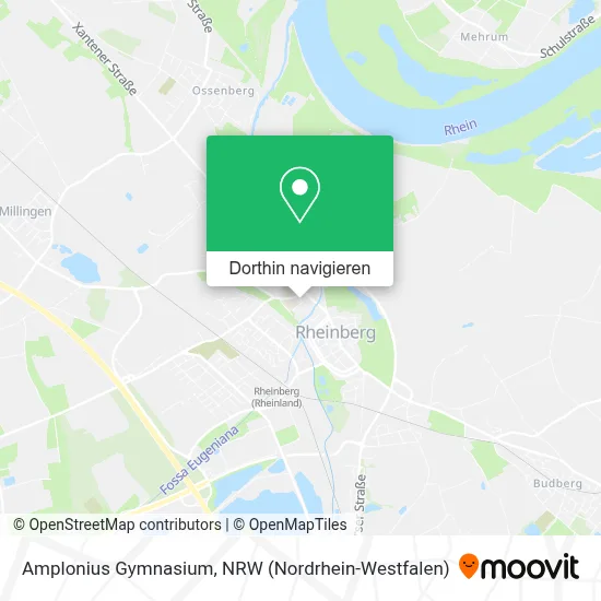 Amplonius Gymnasium Karte